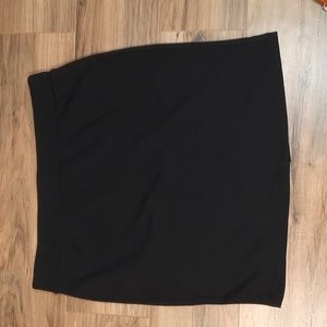 ECI New York Black Skirt with Stretch Waistband Size XXL